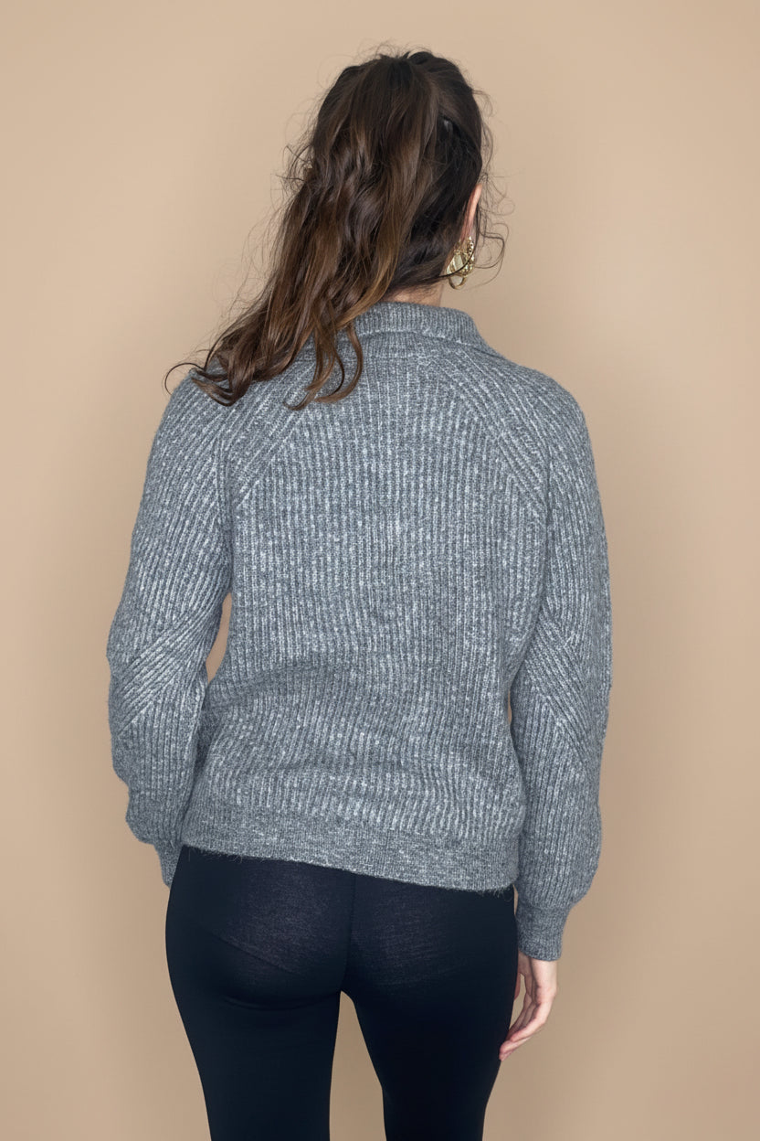 Knitted 1/4 Zip Jumper, 3 Colours