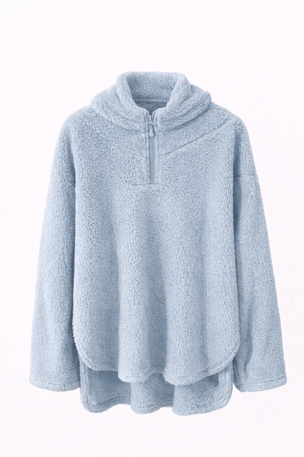 Oversized Fluffy Hooded