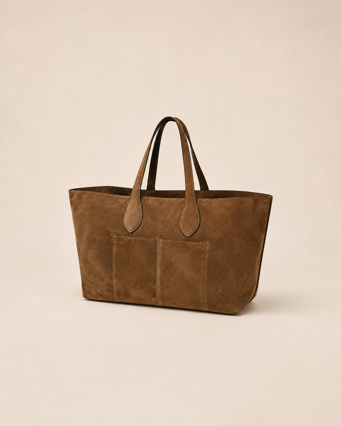 Real Suede Premium Collection Large Handbag
