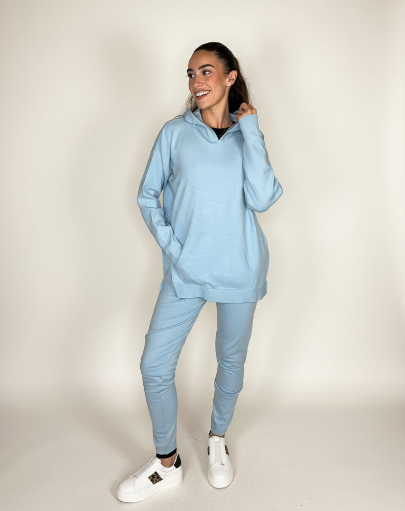 Soft Knit Hooded Lounge Set, 4 Colours