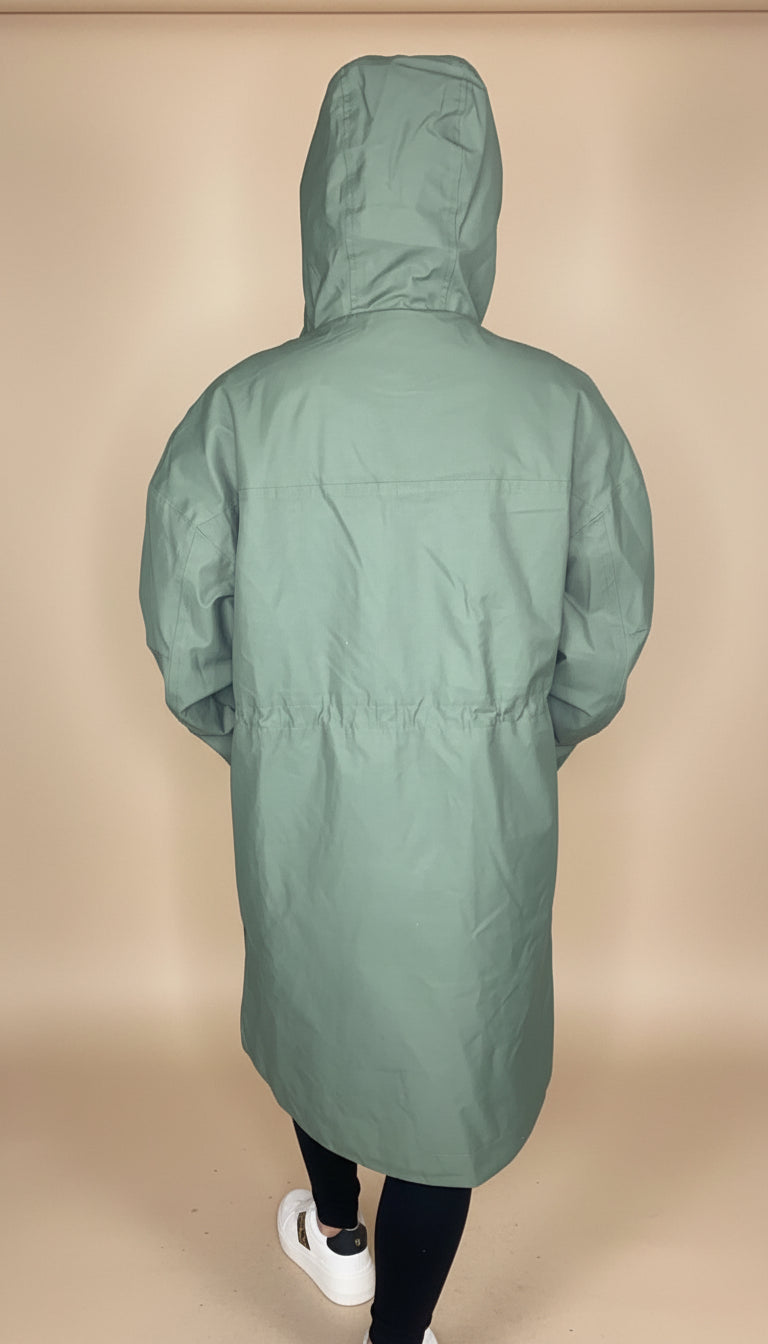 Waterproof Organic Cotton Raincoat, 2 Colours