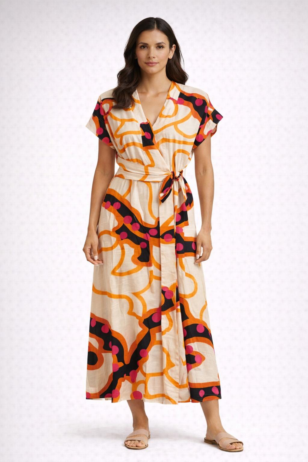Marianne Linen Blend Dress