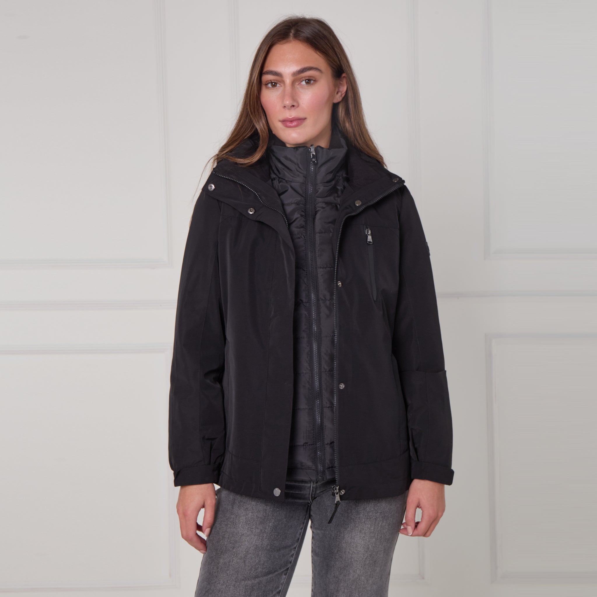 Calvin Klein 100% Waterproof 2 In 1 Coat, 3 Colours