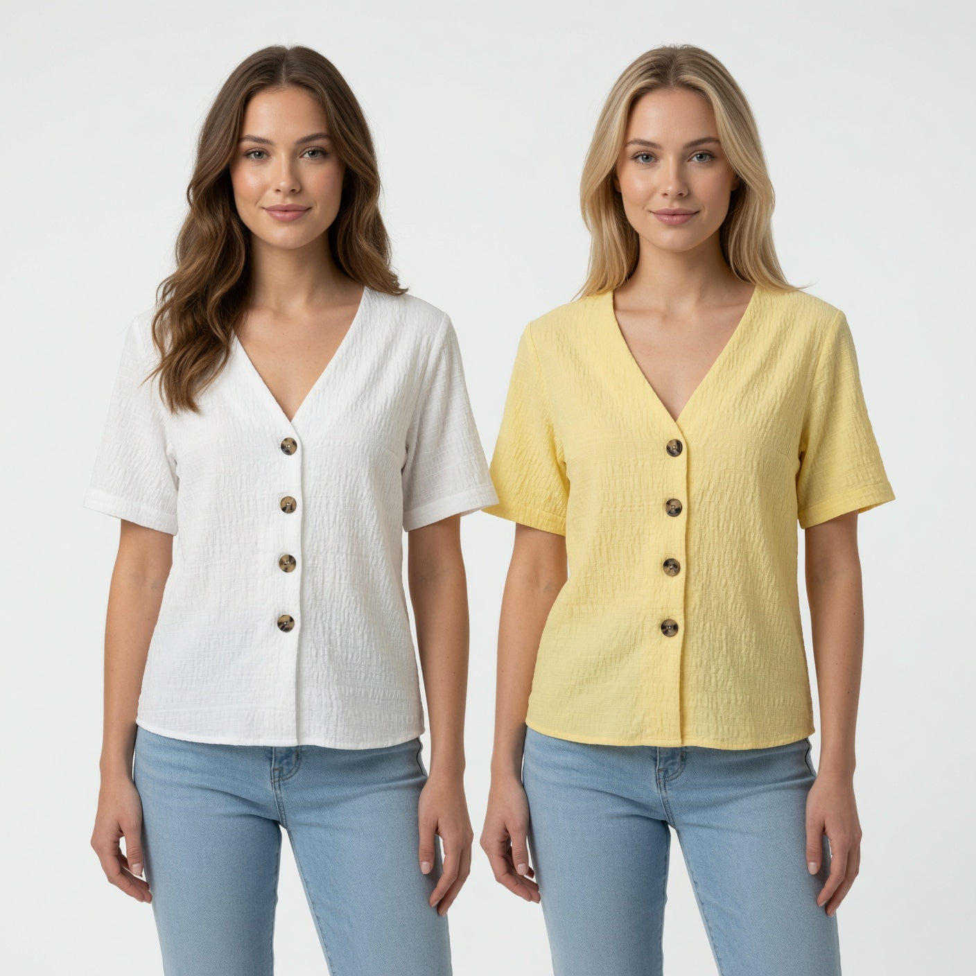 Button Through Top