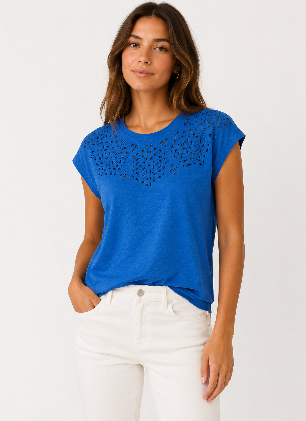 Broderie T Shirt