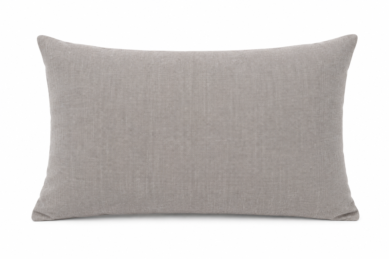 Pure Cotton Rectangular Cushion - Neutral