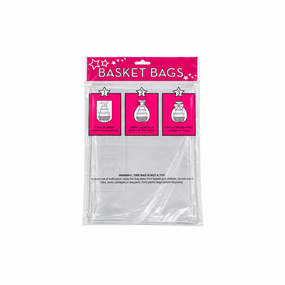 Basket Bags - Clear