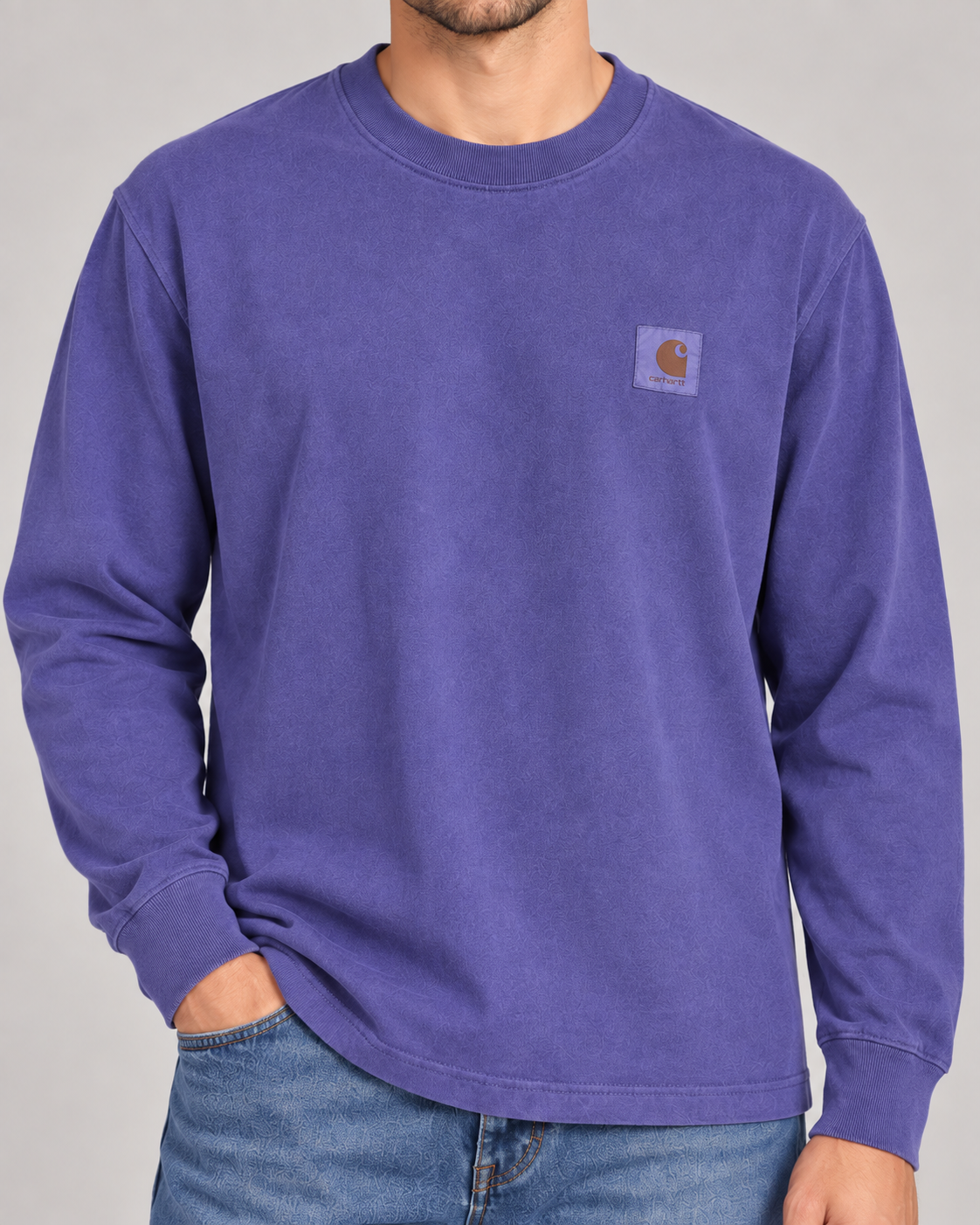 Carhartt Nelson Tops – Purple – second product view