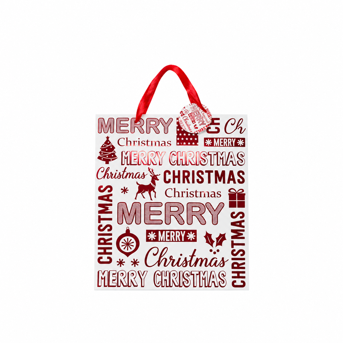 Merry Christmas Gift Bag L