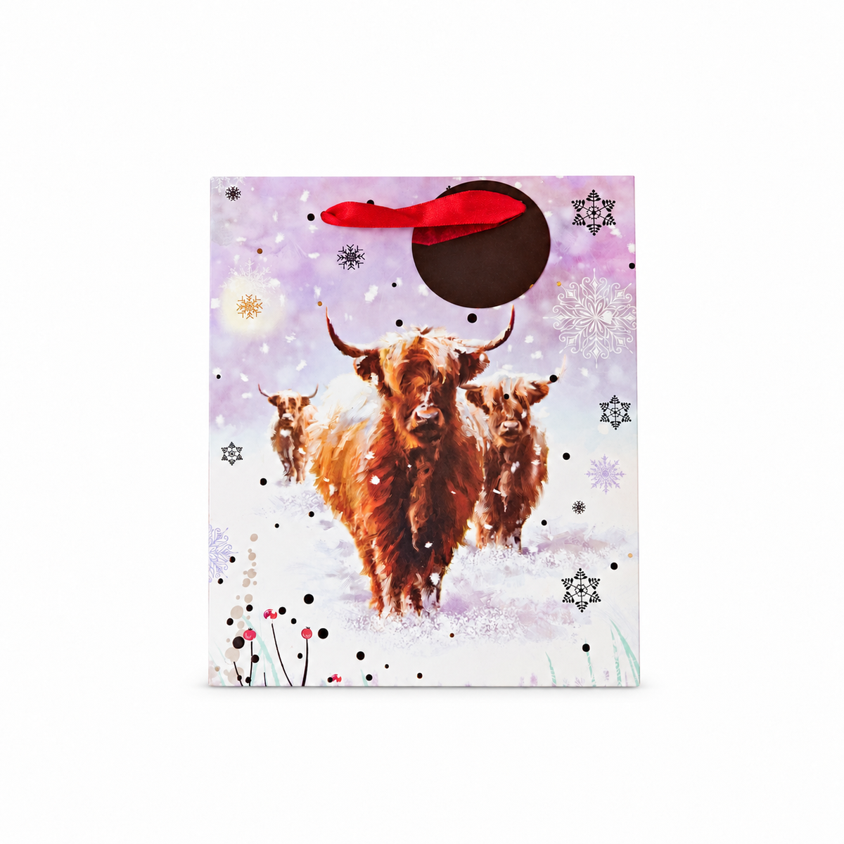 Highland Cows Gift Bag M