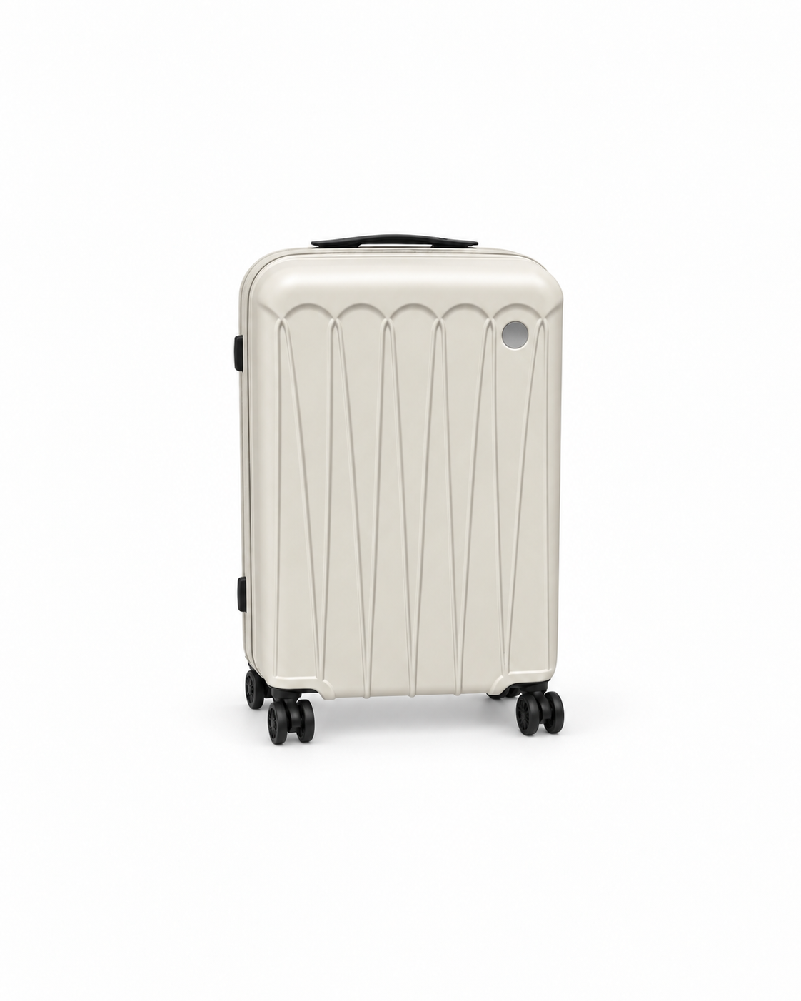 Hard Shell Suitcase - Cream